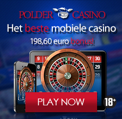 Mobiel casino - Polder casino 198,60 euro bonus!