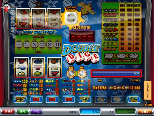 Double Dice gokkast met telefoon