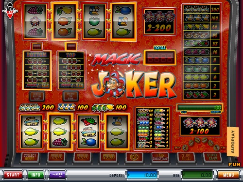 Magic Joker gokkast met telefoon