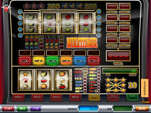 MultiTimer gokkast met telefoon